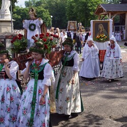 Procesja Bożego Ciała w Lipinach