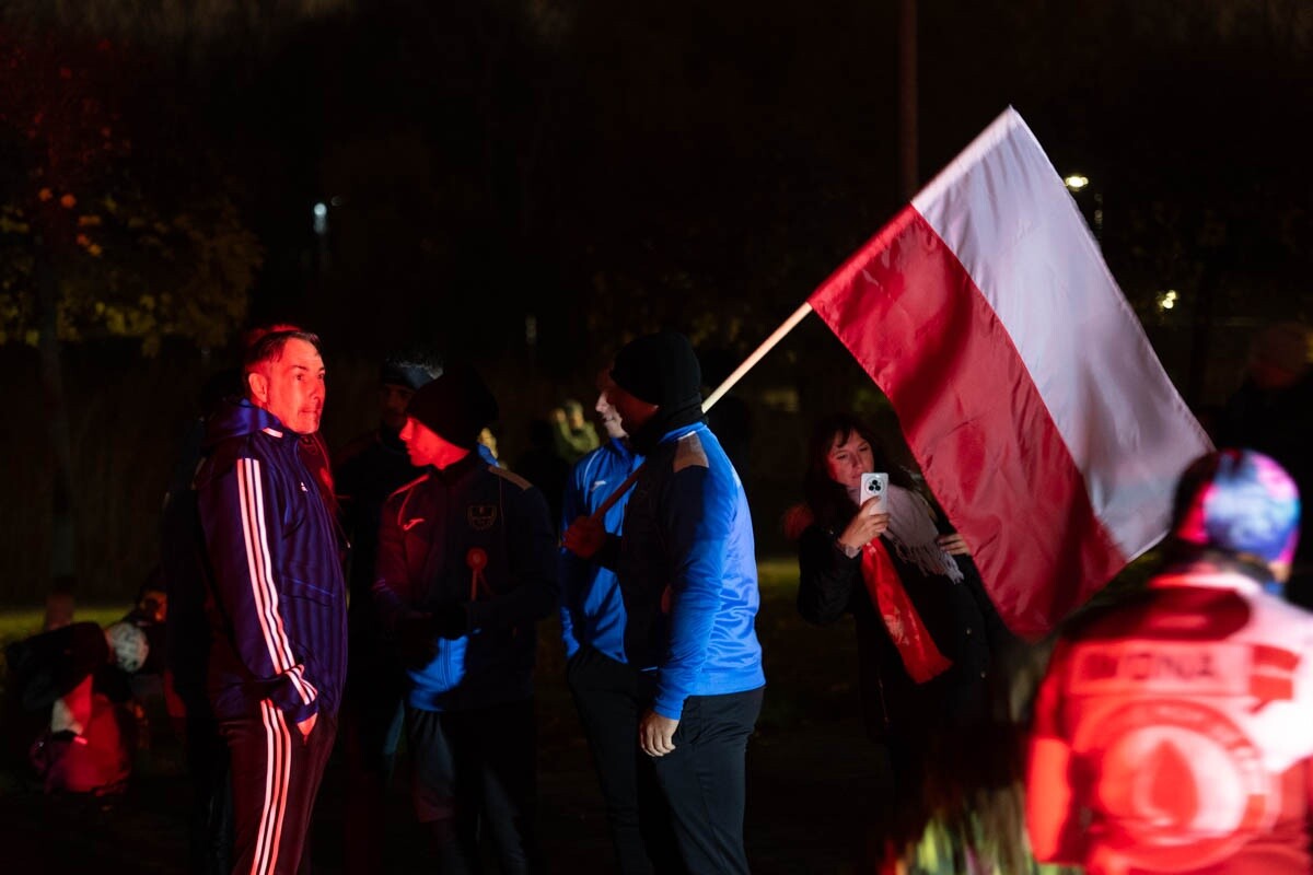 Bieg Niepodległości „Biegniemy w blasku wolności” w Świętochłowicach. / fot. Marek Faber