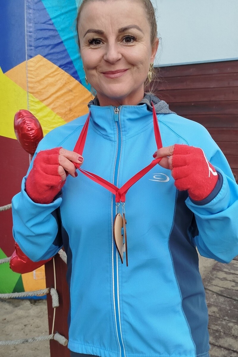 Walentynkowy bieg dla par / fot. FB OSiR Skałka