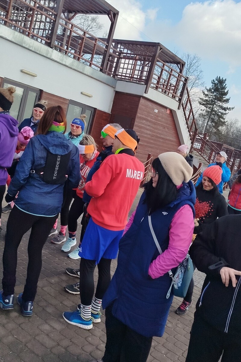 Walentynkowy bieg dla par / fot. FB OSiR Skałka