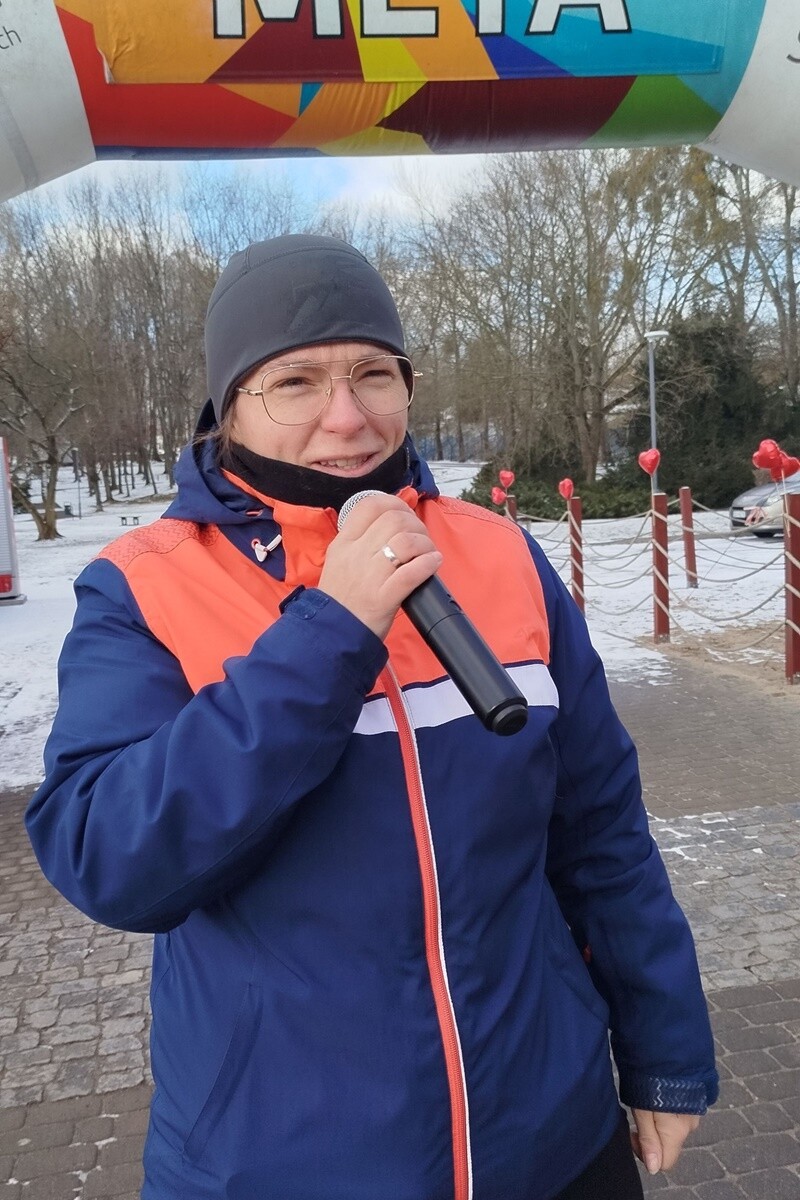 Walentynkowy bieg dla par / fot. FB OSiR Skałka