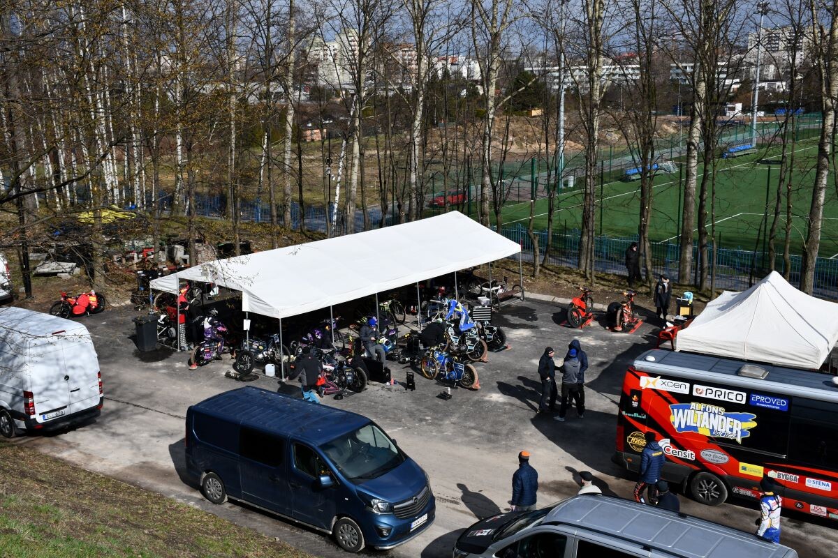 Szwedzka kadra narodowa na żużlu odbyła trening na Stadionie im. Pawła Waloszka!